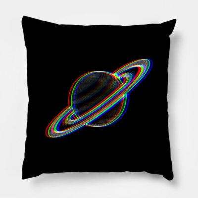 Saturn Throw Pillow Official Astronomy Merch