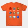 Planets Of The Solar System T-Shirt Official Astronomy Merch
