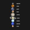 Solar System Throw Pillow Official Astronomy Merch