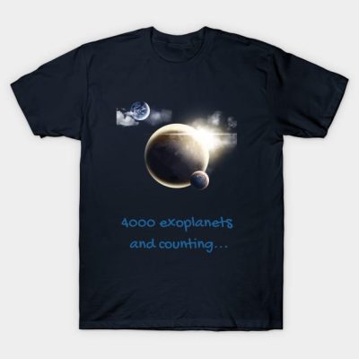 4000 Exoplanets And Counting Astronomy T-Shirt Official Astronomy Merch