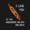 I Love You To The Andromeda Galaxy And Back Mug Official Astronomy Merch