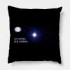 Ad Astra Per Aspera Throw Pillow Official Astronomy Merch