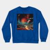Retro Vintage Space Outer Space Space Out Deep Spa Crewneck Sweatshirt Official Astronomy Merch