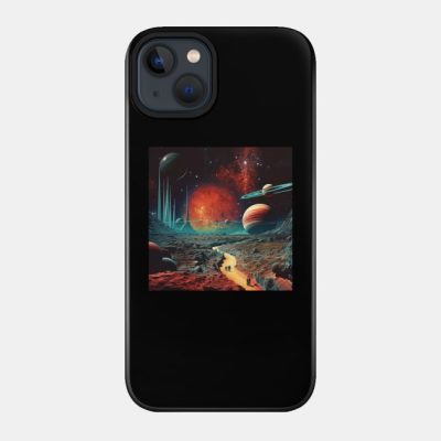 Retro Vintage Space Outer Space Space Out Deep Spa Phone Case Official Astronomy Merch