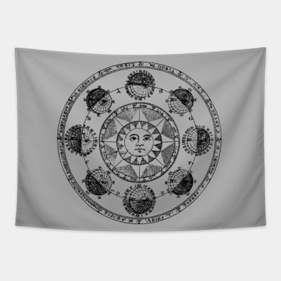 Vintage Astronomy Calendar Updated Tapestry Official Astronomy Merch
