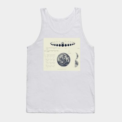 Saturn Venus And Moon Astronomy Chart Tank Top Official Astronomy Merch