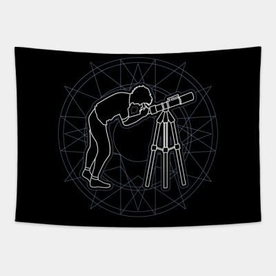 Astronomy Telescope Tapestry Official Astronomy Merch