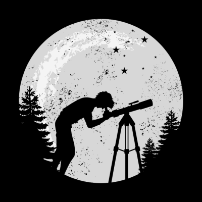 Astronomy Moon Telescope Throw Pillow Official Astronomy Merch