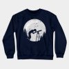 Astronomy Moon Telescope Crewneck Sweatshirt Official Astronomy Merch