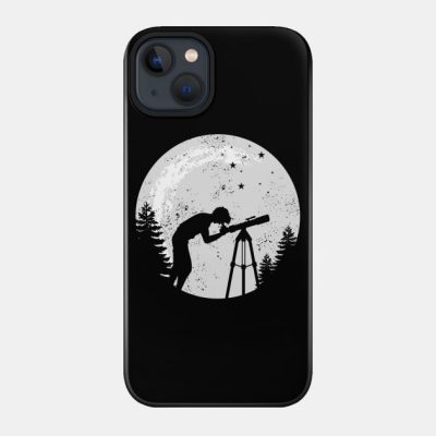 Astronomy Moon Telescope Phone Case Official Astronomy Merch