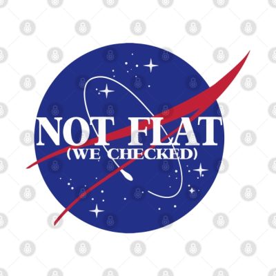 Not Flat We Checked Phone Case Official Astronomy Merch