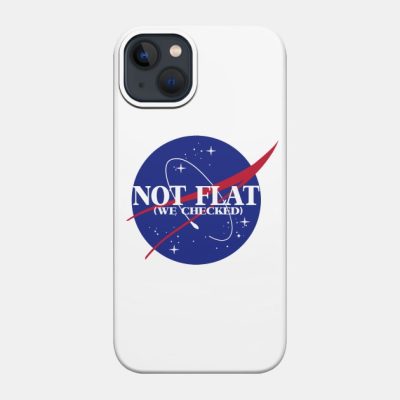 Not Flat We Checked Phone Case Official Astronomy Merch