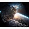 Asteroid View Of Earth Tapestry Official Astronomy Merch