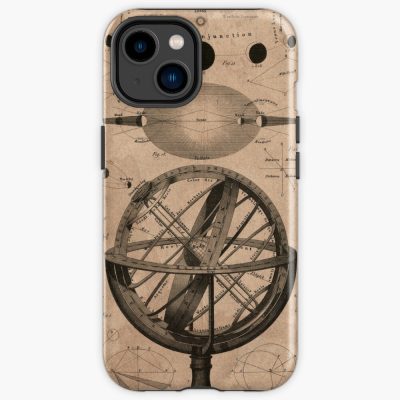 Victorian Armillary Sphere - Vintage Astronomy Iphone Case Official Astronomy Merch