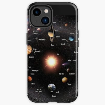 Solar System Annotated! Iphone Case Official Astronomy Merch