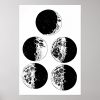 moon phases astronomy space art illustrations poster rad0ba3a029ee4c20a5c3c549da691a36 wv0 8byvr 1000 - Astronomy Gifts