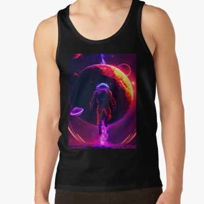 Neon Flying Astronomy Galactic Sojourn Tank Top Official Astronomy Merch