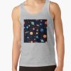 Floating Planets Galaxy And Stars - Pattern For Kids & Astronomy Lover Tank Top Official Astronomy Merch