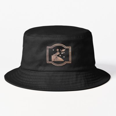 Astronomy Carved Wood Bucket Hat Official Astronomy Merch