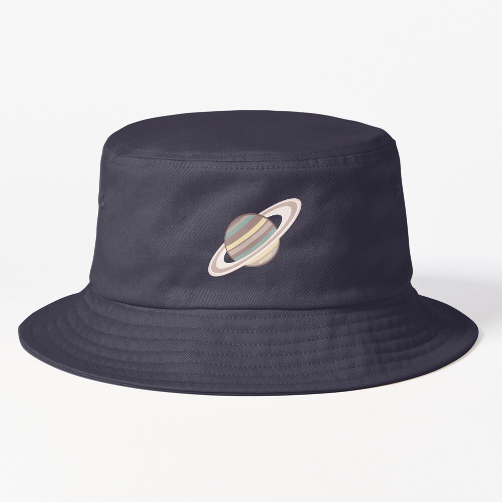 Planet Saturn Astrology And Astronomy Bucket Hat | Astronomy Gifts