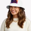 Neon Flying Astronomy Galactic Sojourn Bucket Hat Official Astronomy Merch