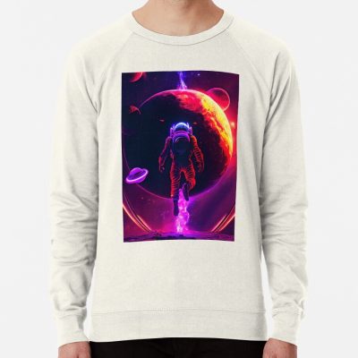 Neon Flying Astronomy Galactic Sojourn Sweatshirt Official Astronomy Merch