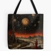 Fantasy Ancient Astronomy Map, Celestial Map, Medieval Art Tote Bag Official Astronomy Merch