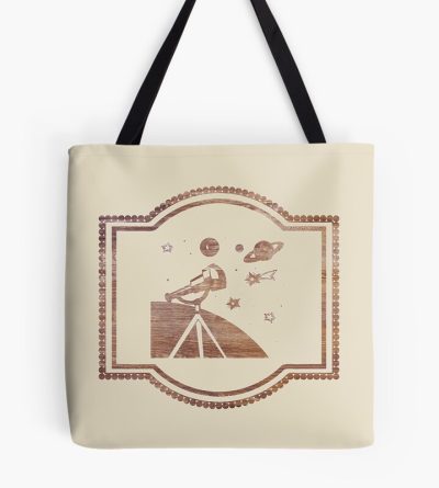 Astronomy Carved Wood Tote Bag Official Astronomy Merch
