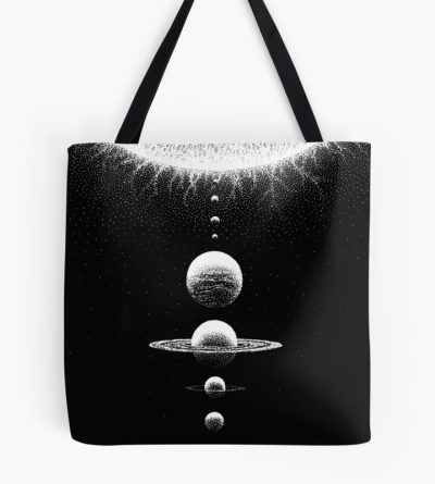 Planets To Scale Tote Bag Official Astronomy Merch