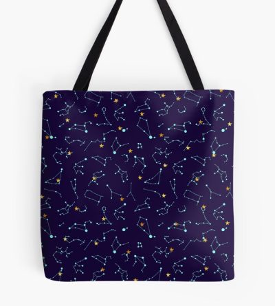 Constellation Night Sky - Astronomy Astrology Stars Solar System Tote Bag Official Astronomy Merch
