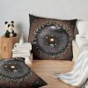 Observable Universe Logarithmic Illustration (No-Borders Annotated Version) Throw Pillow Official Astronomy Merch