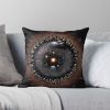 Observable Universe Logarithmic Illustration (No-Borders Annotated Version) Throw Pillow Official Astronomy Merch