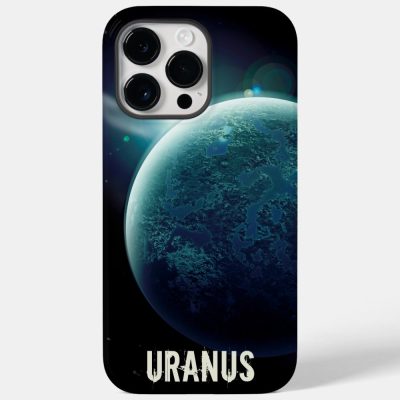 uranus blue planet 3d universe space illustration case mate iphone case rb7d64929b99a46bc8e7e208416a6da50 s0dnv 1000 - Astronomy Gifts