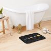 Planets Of Solar System Parade Bath Mat Official Astronomy Merch