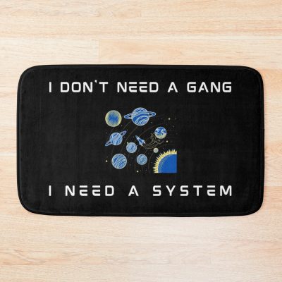 Solar System Planets Design - Gift For Astronomers And Astronomy Lovers Bath Mat Official Astronomy Merch
