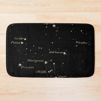 Old Astronomy Map |Camille Flammarion, Frances Alice | Astronomy For Amateurs (1904) Poster Bath Mat Official Astronomy Merch