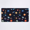 Floating Planets Galaxy And Stars - Pattern For Kids & Astronomy Lover Mouse Pad Official Astronomy Merch