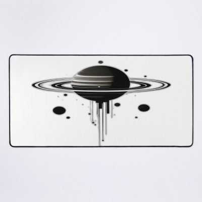 Saturn Unleashed Mouse Pad Official Astronomy Merch