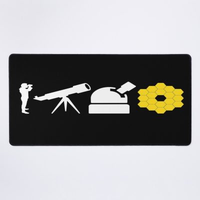 James Webb Space Telescope Evolution Of Astronomy Mouse Pad Official Astronomy Merch