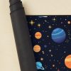 Floating Planets Galaxy And Stars - Pattern For Kids & Astronomy Lover Mouse Pad Official Astronomy Merch