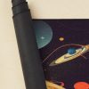 Vintage Retro Astronomy Illustration Mouse Pad Official Astronomy Merch