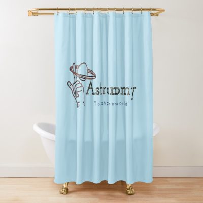 Astronomy  Saturb Shower Curtain Official Astronomy Merch