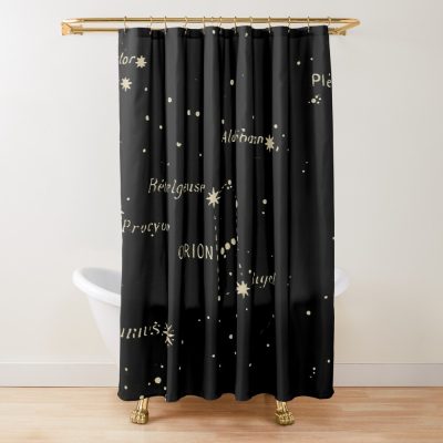 Old Astronomy Map |Camille Flammarion, Frances Alice | Astronomy For Amateurs (1904) Poster Shower Curtain Official Astronomy Merch