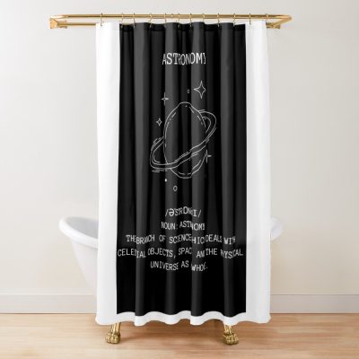 Astronomy Shower Curtain Official Astronomy Merch