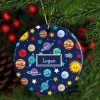 solar system pattern for kids ceramic ornament r dd414 1000 - Astronomy Gifts