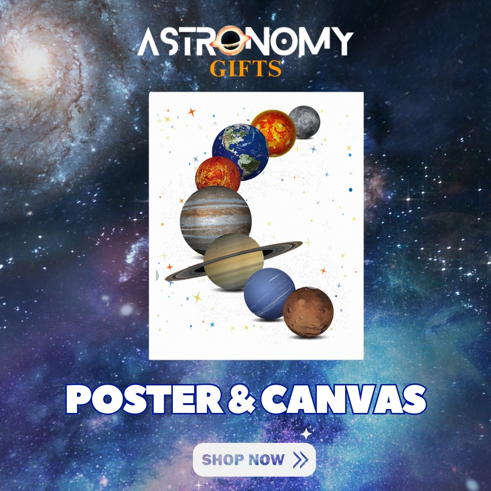 ASTRONOMY GIFTS Cate Poster Canvas - Astronomy Gifts